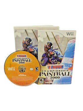 Activision NPPL Championship Paintball 2009 Nintendo Wii, 2008 Complete